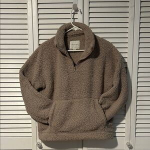 American Eagle Sherpa 1/4 Zip (new without tags)